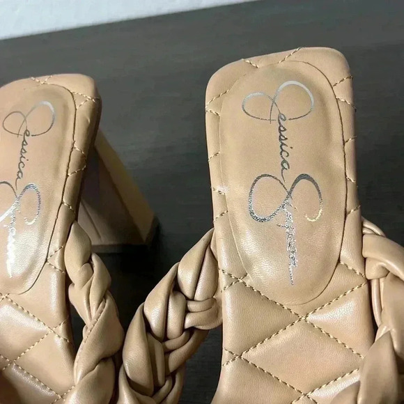 Jessica Simpson Turquoise Heels Sandals Womens Size 8.5 - Picture 8 of 14